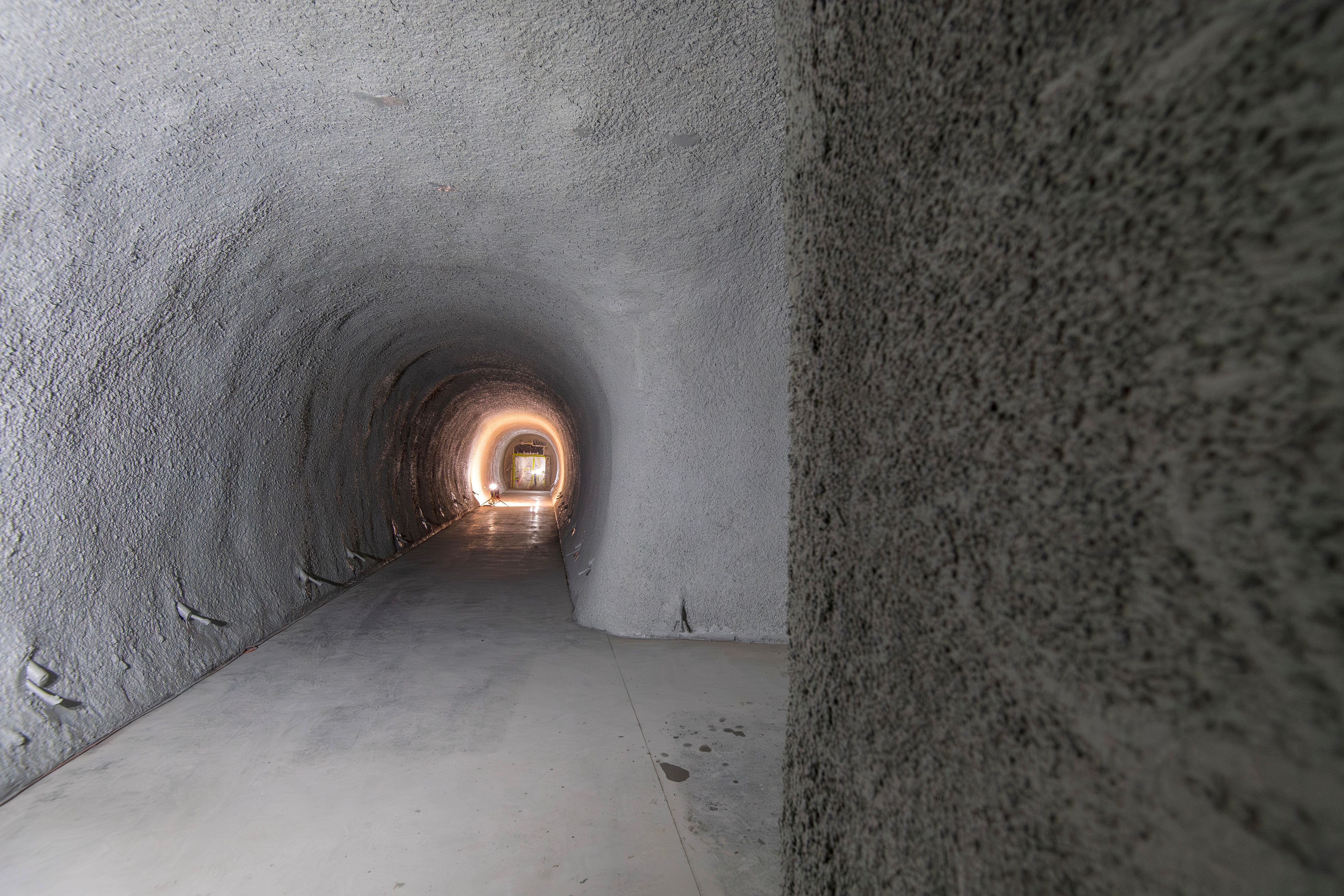 Completed Sandstone Pedestrian Tunnel