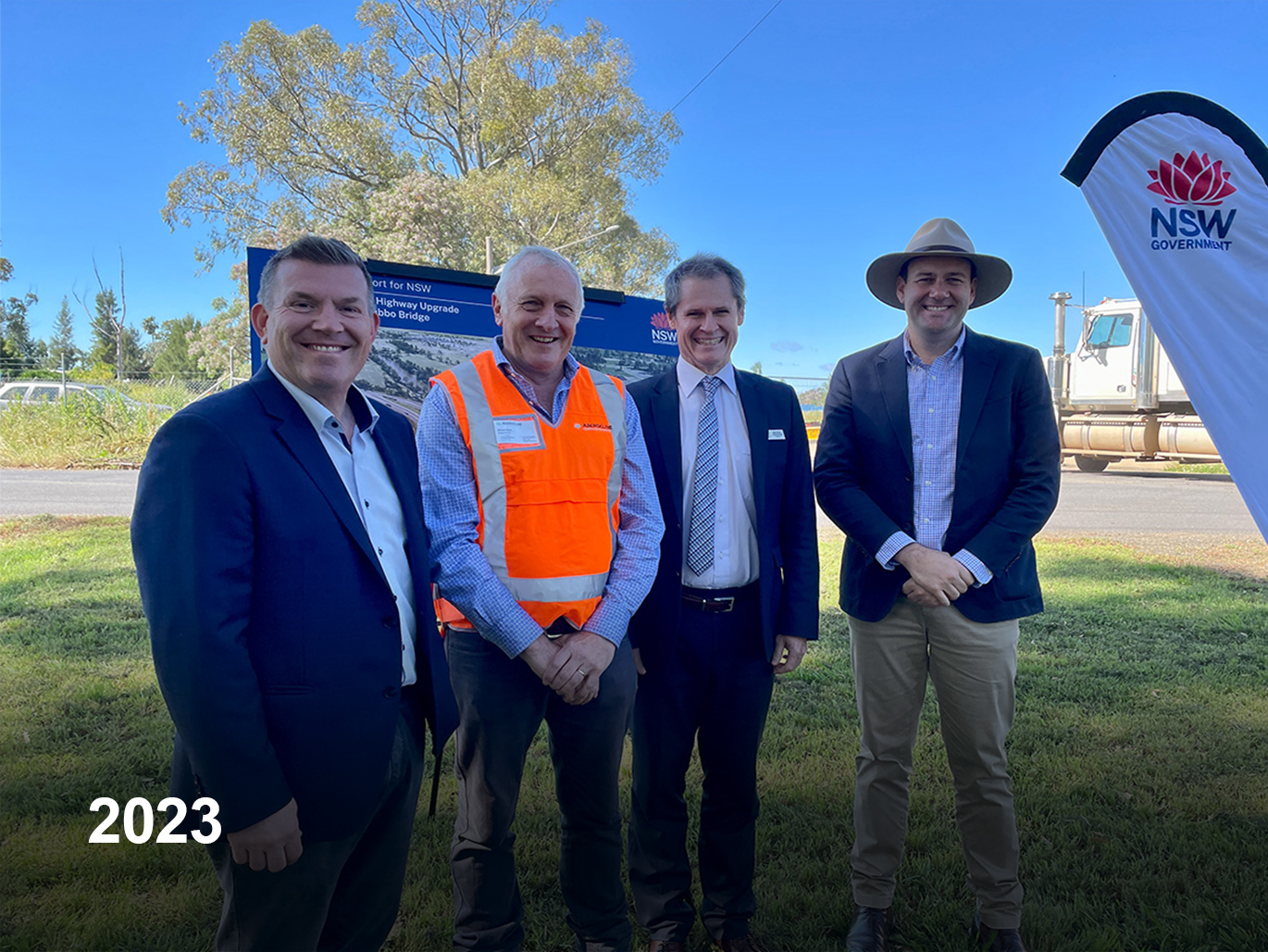 History 2023 - Abergeldie was awarded the New Dubbo Bridge project for Transport for NSW. 