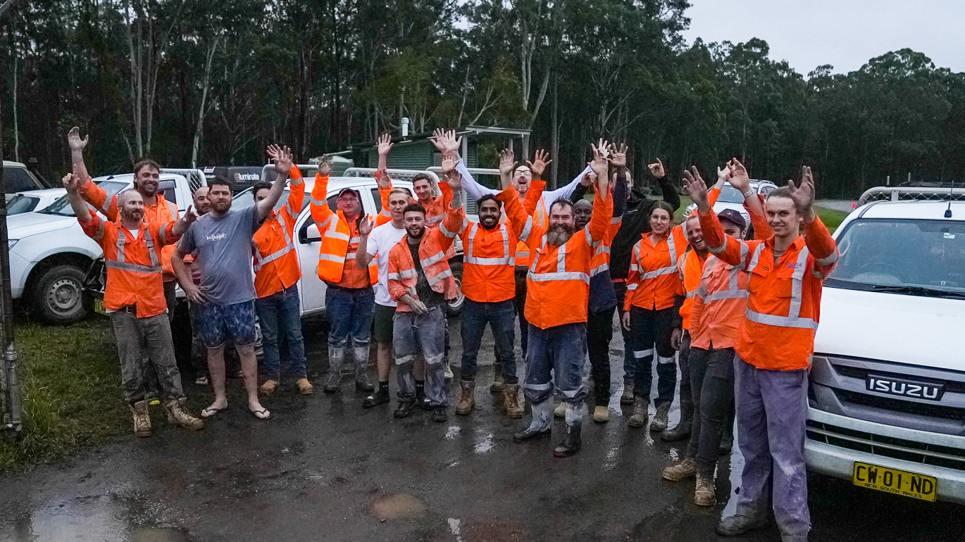 Balickera Tunnel Remediation team 