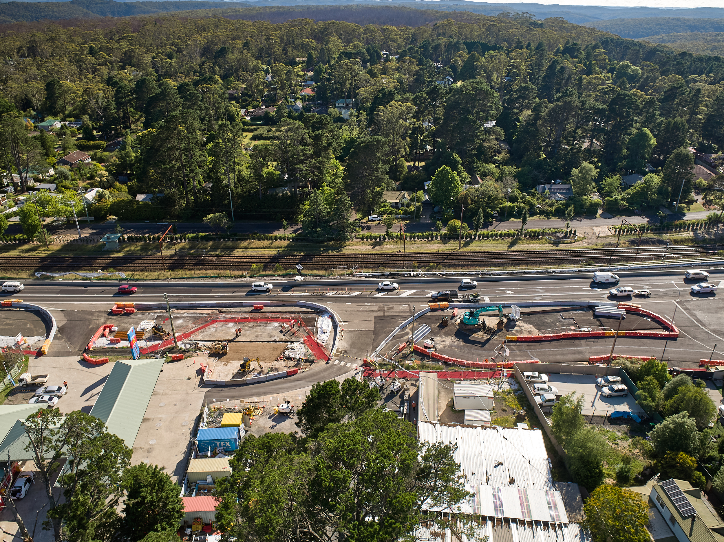Medlow Bath Upgrade progressing