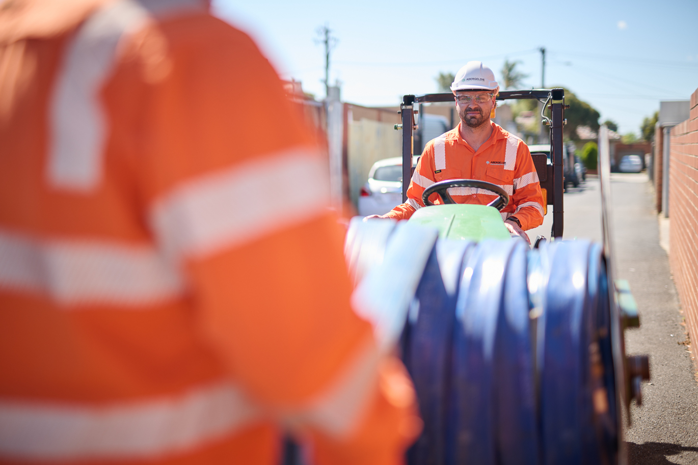 Abergeldie team self performing capabilities on the Yarra Valley Water Mains Renewals