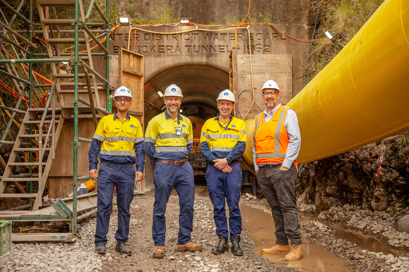 Balickera Tunnel Remediation people